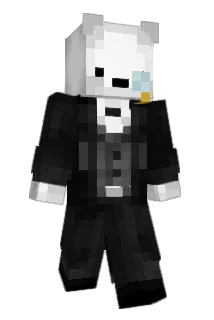 BlueBearus Minecraft avatar full body