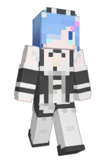 BlueBeehive Minecraft avatar full body