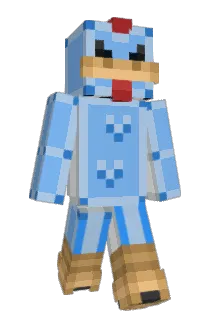 BlueBekaw Minecraft avatar full body