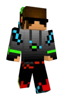 BlueBender Minecraft avatar full body