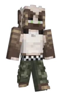 BlueBerryKitsune Minecraft avatar full body