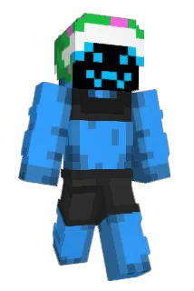 BlueBlobSleeps Minecraft avatar full body