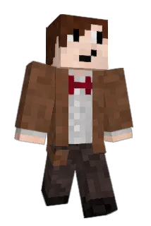 BlueBoxMan Minecraft avatar full body