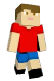 BlueBubbies Minecraft avatar full body