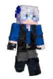 BlueCocoDragon Minecraft avatar full body