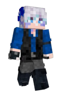 BlueCocoDragon Minecraft avatar full body