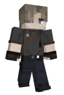 BlueCynder Minecraft avatar full body