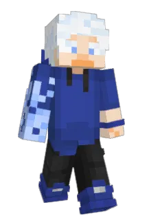 BlueD7 Minecraft avatar full body