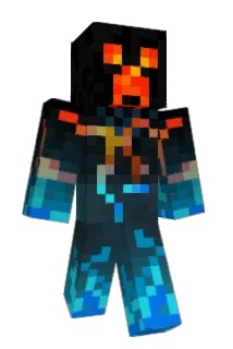 BlueDaemon Minecraft avatar full body