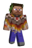 BlueDiax Minecraft avatar full body
