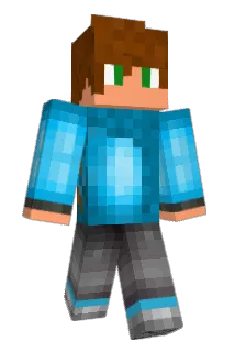 BlueDiemondRage Minecraft avatar full body