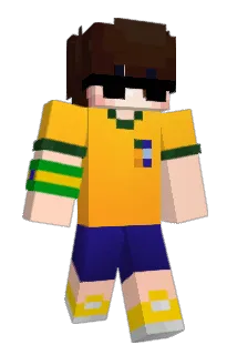 BlueDigits Minecraft avatar full body