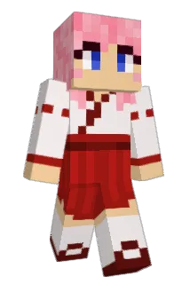 BlueDragonAria Minecraft avatar full body