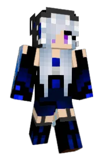 BlueDragonJey Minecraft avatar full body