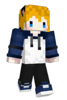 BlueE95 Minecraft avatar full body