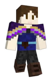 BlueEchoFlower Minecraft avatar full body