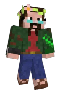 BlueEvolved Minecraft avatar full body