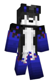 BlueFiger Minecraft avatar full body