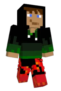 BlueFire555 Minecraft avatar full body