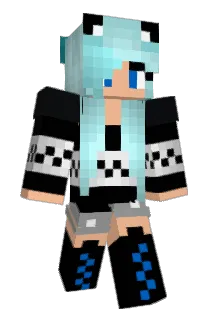 BlueFire_03 Minecraft avatar full body