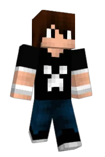 BlueFive Minecraft avatar full body