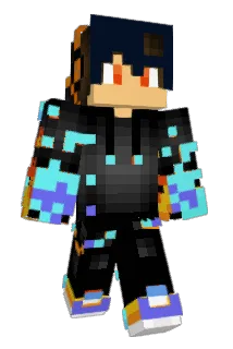 BlueFlam3Alpha Minecraft avatar full body