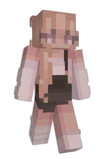 BlueFlamingWold Minecraft avatar full body