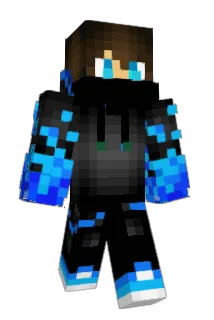 BlueFlare100 Minecraft avatar full body