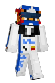 BlueFlashGaming Minecraft avatar full body