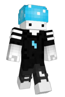 BlueFungus_ Minecraft avatar full body