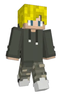 BlueGamerZero Minecraft avatar full body