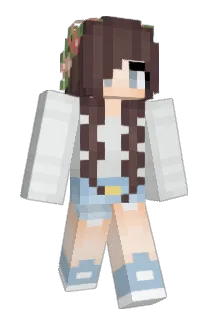 BlueGirl_0 Minecraft avatar full body