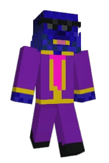 BlueGorillaYT Minecraft avatar full body