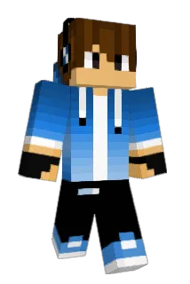 BlueGuy325 Minecraft avatar full body