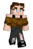 BlueHair4Life Minecraft avatar full body
