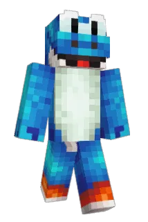 BlueInferno237 Minecraft avatar full body