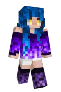 BlueIris2014 Minecraft avatar full body