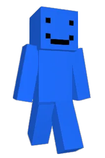BlueIsTaken Minecraft avatar full body