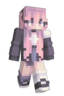 BlueJie Minecraft avatar full body