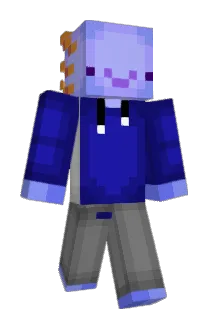 BlueKerfuffle Minecraft avatar full body
