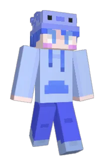 BlueKnave Minecraft avatar full body