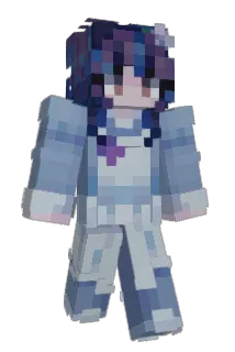 BlueLily_ Minecraft avatar full body