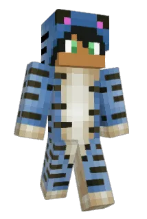 BlueLittleTiger Minecraft avatar full body