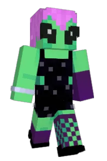 BlueLynch Minecraft avatar full body