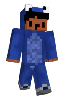 BlueMC Minecraft avatar full body