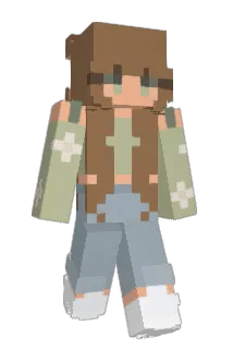 BlueMacie Minecraft avatar full body