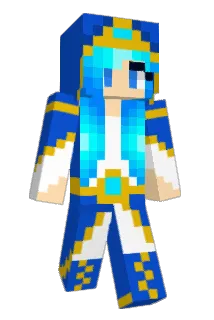 BlueMageBrilly Minecraft avatar full body