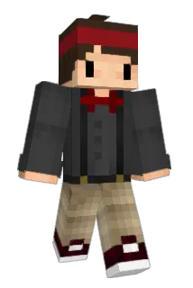 BlueManDuck Minecraft avatar full body