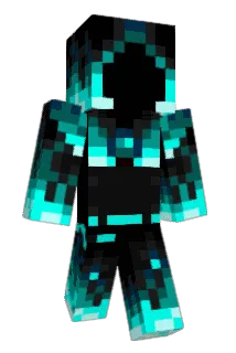 BlueNeonFish Minecraft avatar full body