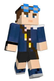 BlueNinjaNRG Minecraft avatar full body